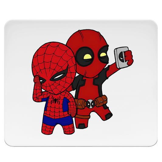 Mousepad Spidey Deadpool Chibiki
