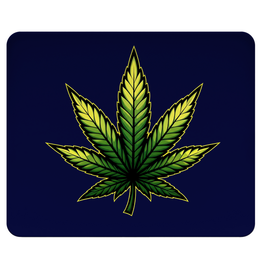 Mousepad Cannabis Logo