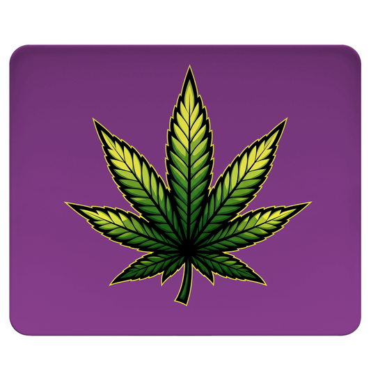 Mousepad Cannabis Logo
