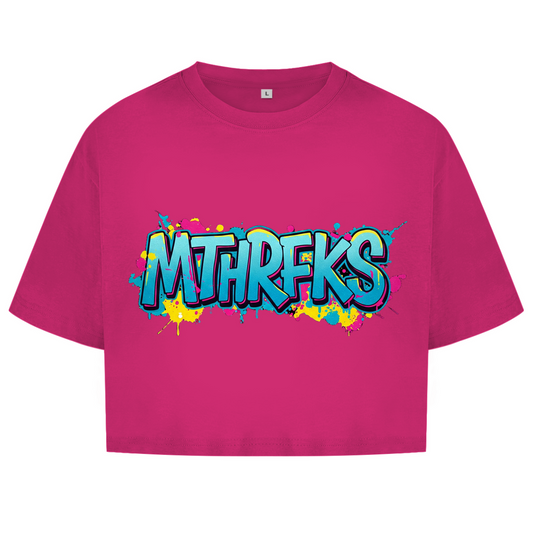 Damen Oversize Crop Top MTHRFKS