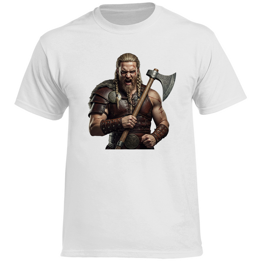 Herren Heavy Cotton T-Shirt viking