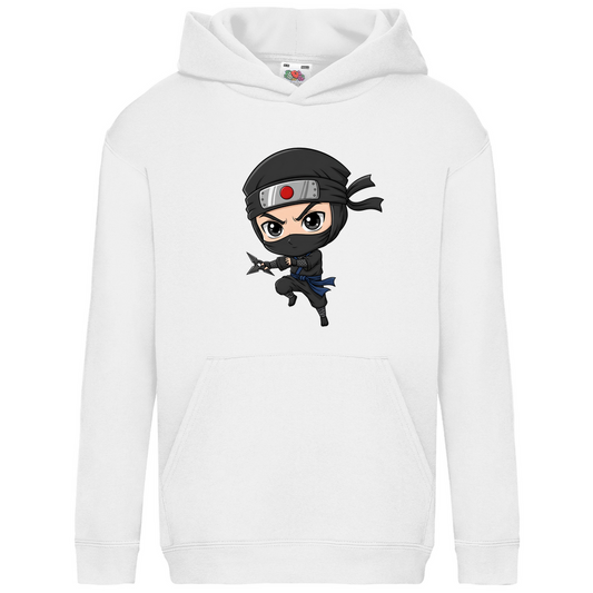 Kids Basic Hoodie Ninja Chibiki Shinobi with Shuriken