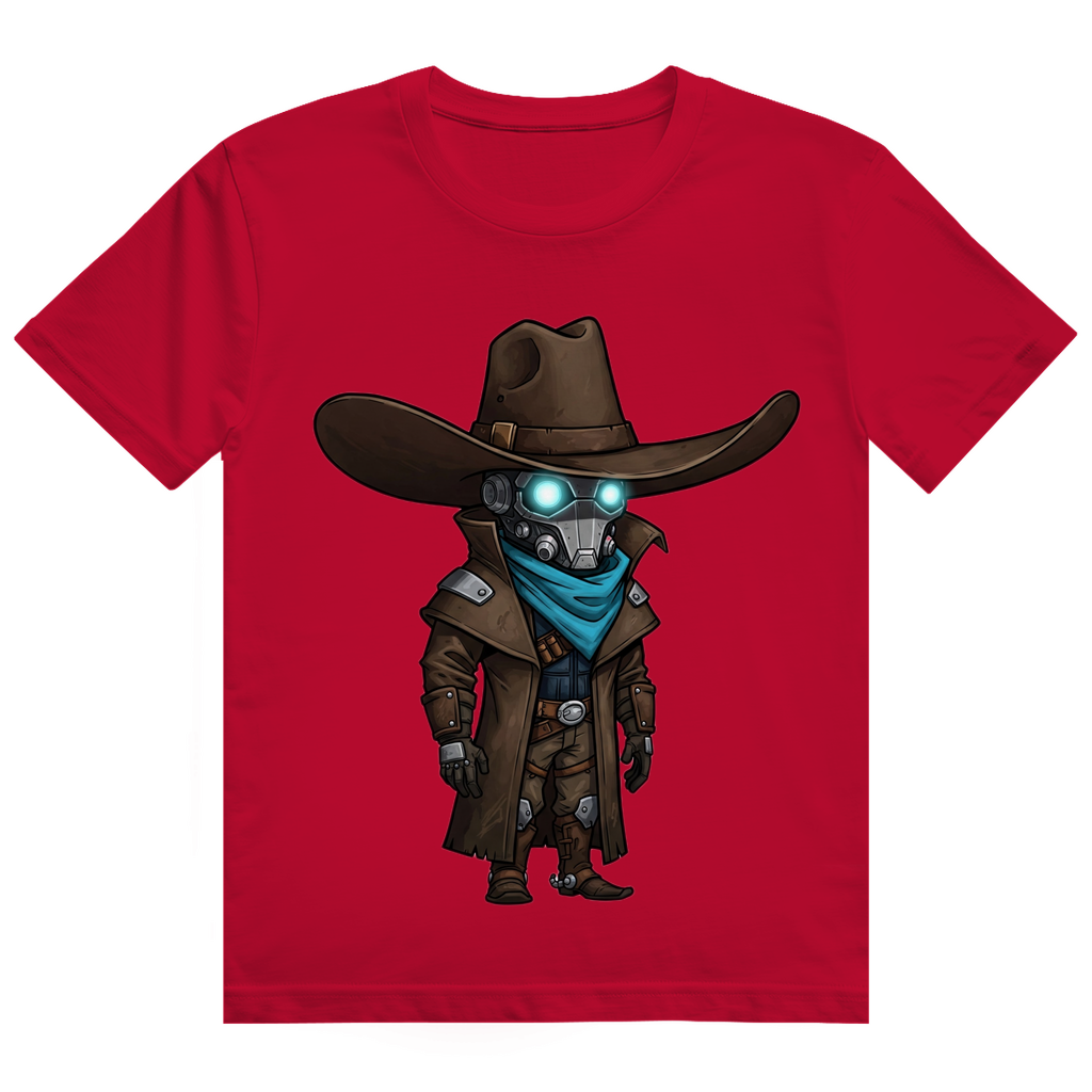 Herren Heavy Cotton T-Shirt Space Cowboy chibiki