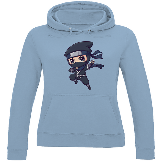 Damen Hoodie Ninja Chibiki Shinobi