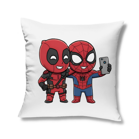 Kopfkissen spidy dead pool manga chibi style