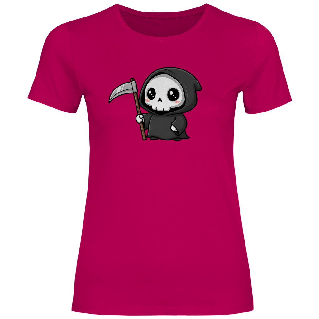 Damen T-Shirt Reaper chibi Sense mann cute kawaii motive