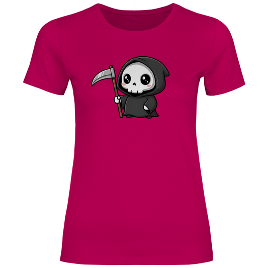 Damen T-Shirt Reaper chibi Sense mann cute kawaii motive