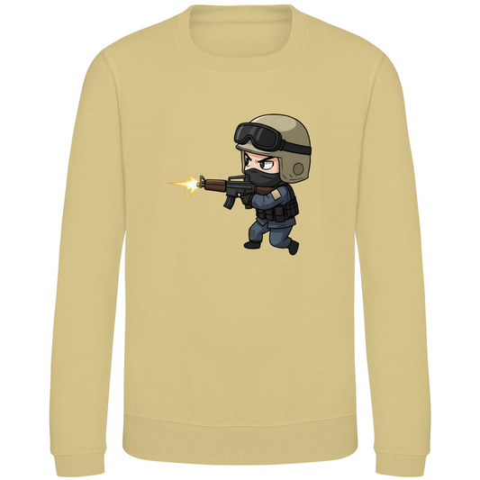 Kinder Sweatshirt Special Forces CSGO Chibiki Counter Strike