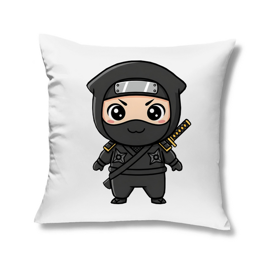 Kopfkissen Ninja Chibiki Shinobi black