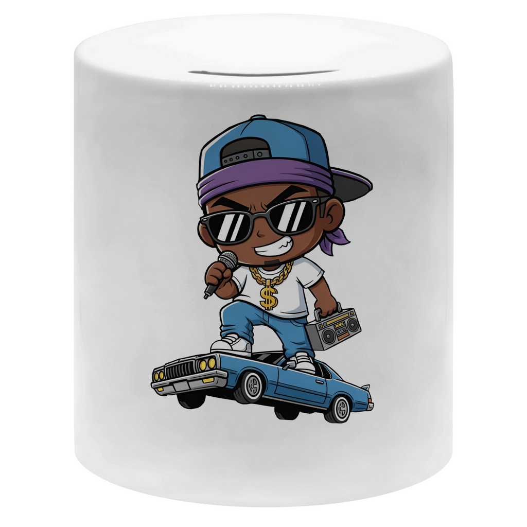 Money box Gansta Rap Parody - Westcoast inspired comic