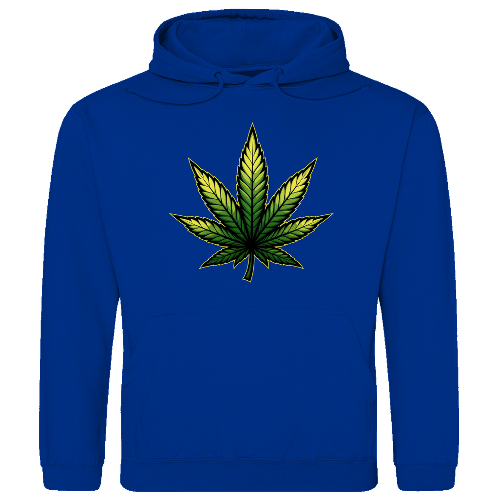 Herren Hoodie Cannabis Logo