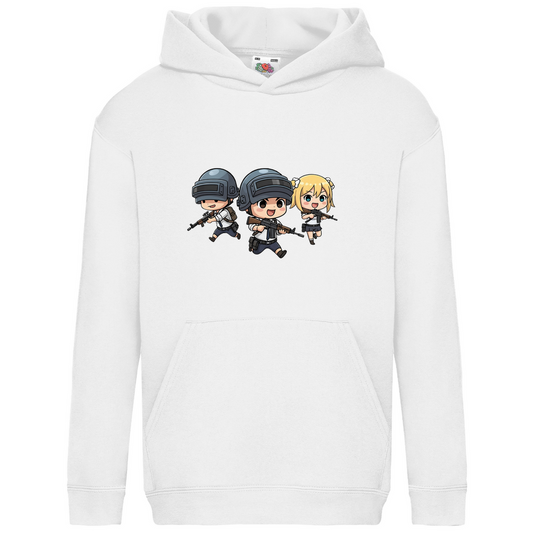 Kids Basic Hoodie Battle Royal PUBG Chibiki