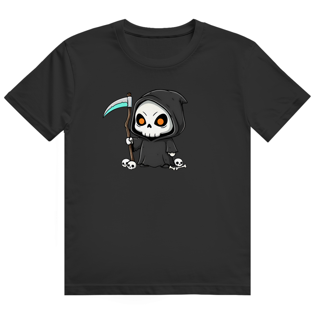 Herren Heavy Cotton T-Shirt Reaper chibi serious look