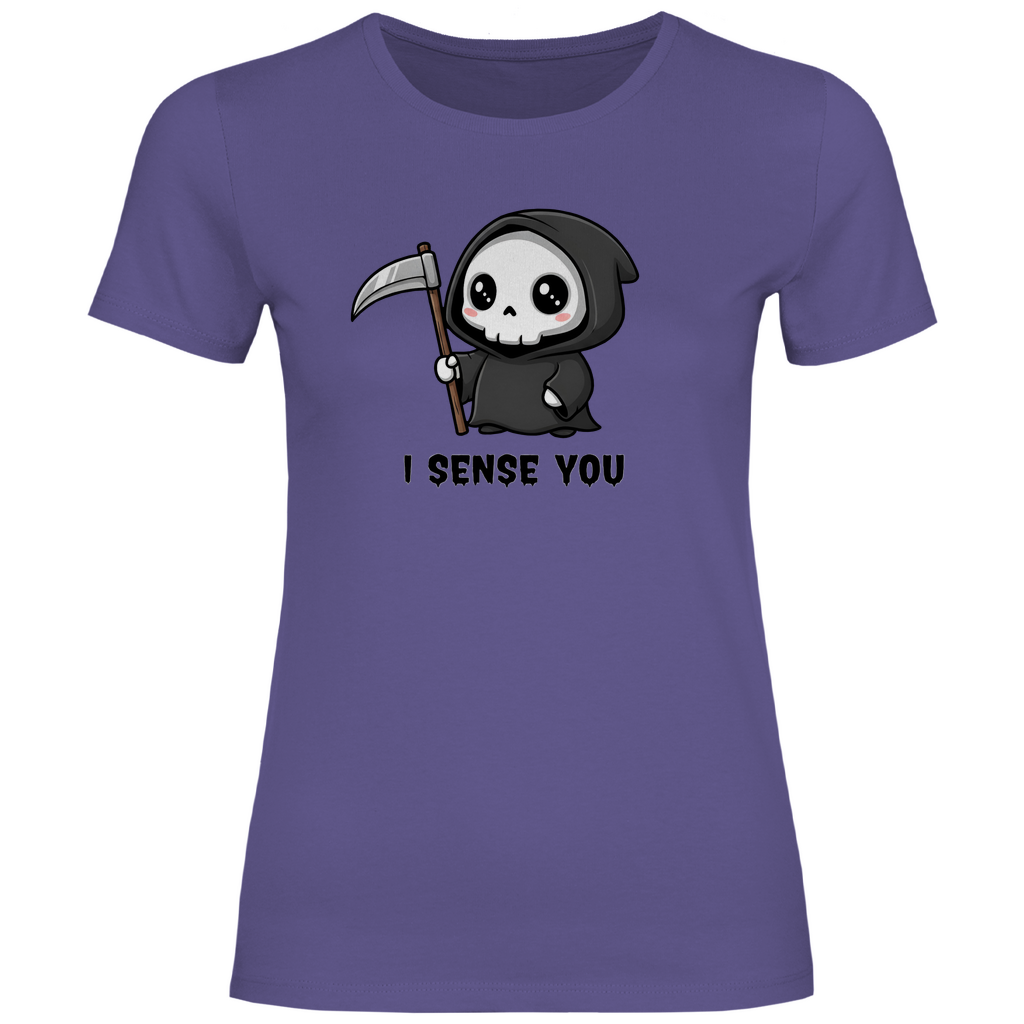 Damen T-Shirt Reaper chibi Sensenmann