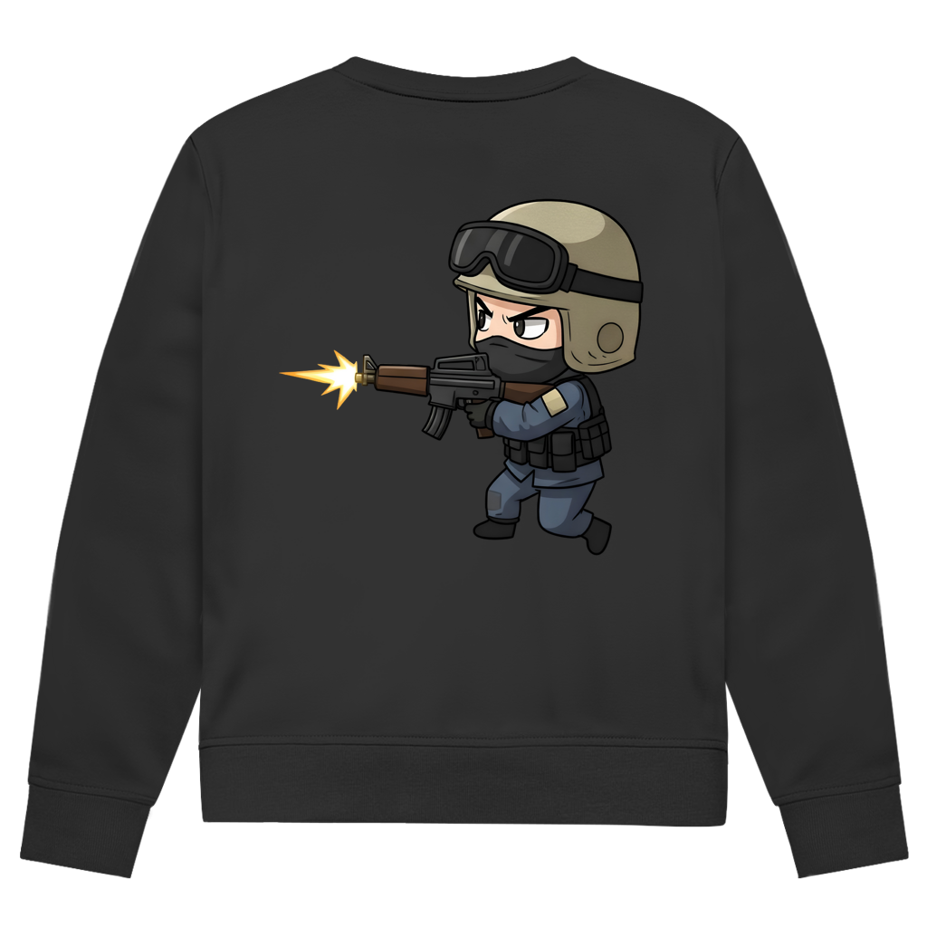Herren Premium Bio Sweatshirt Special Forces CSGO Chibiki Counter Strike