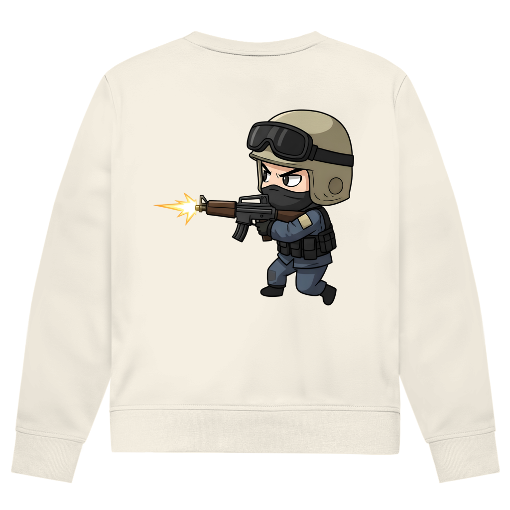 Herren Premium Bio Sweatshirt Special Forces CSGO Chibiki Counter Strike