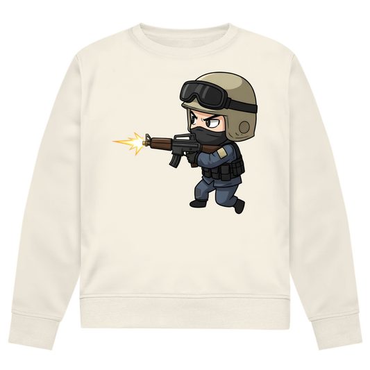 Herren Premium Bio Sweatshirt Special Forces CSGO Chibiki Counter Strike