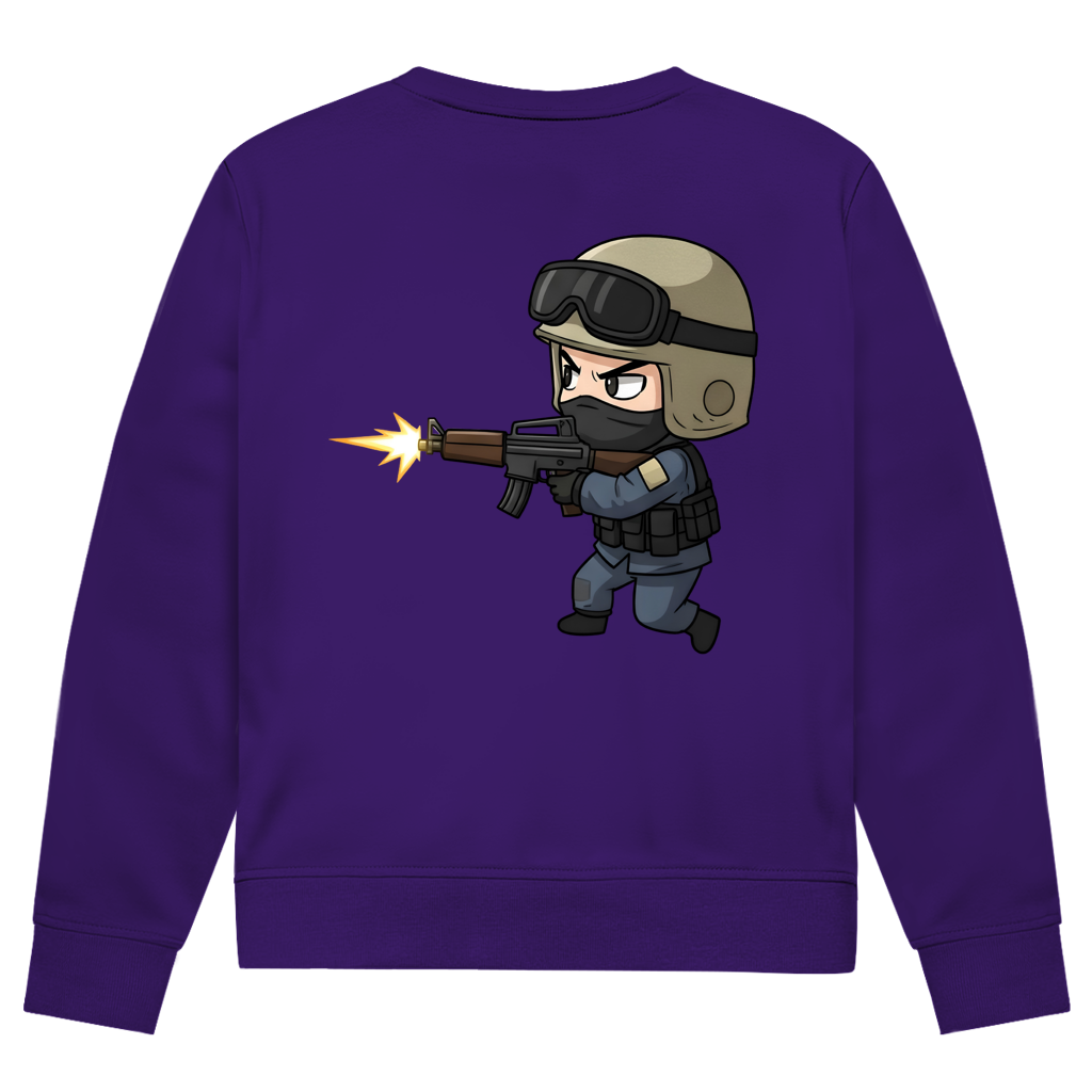 Herren Premium Bio Sweatshirt Special Forces CSGO Chibiki Counter Strike