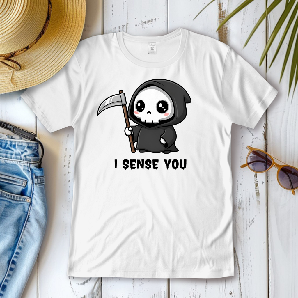Damen T-Shirt Reaper chibi Sensenmann