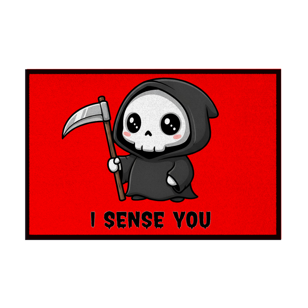 Fußmatte mit Gummirand Reaper chibi Sensenmann