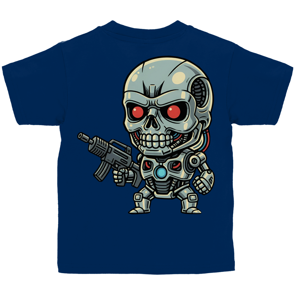 Kinder Basic T-Shirt Cyborg chibi Terminator
