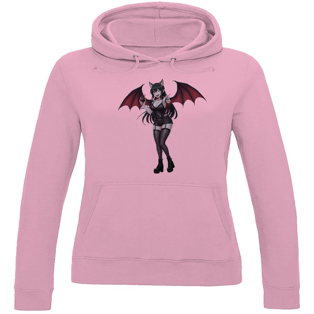 Damen Hoodie cute vampire emo girl kawaii manga anime style