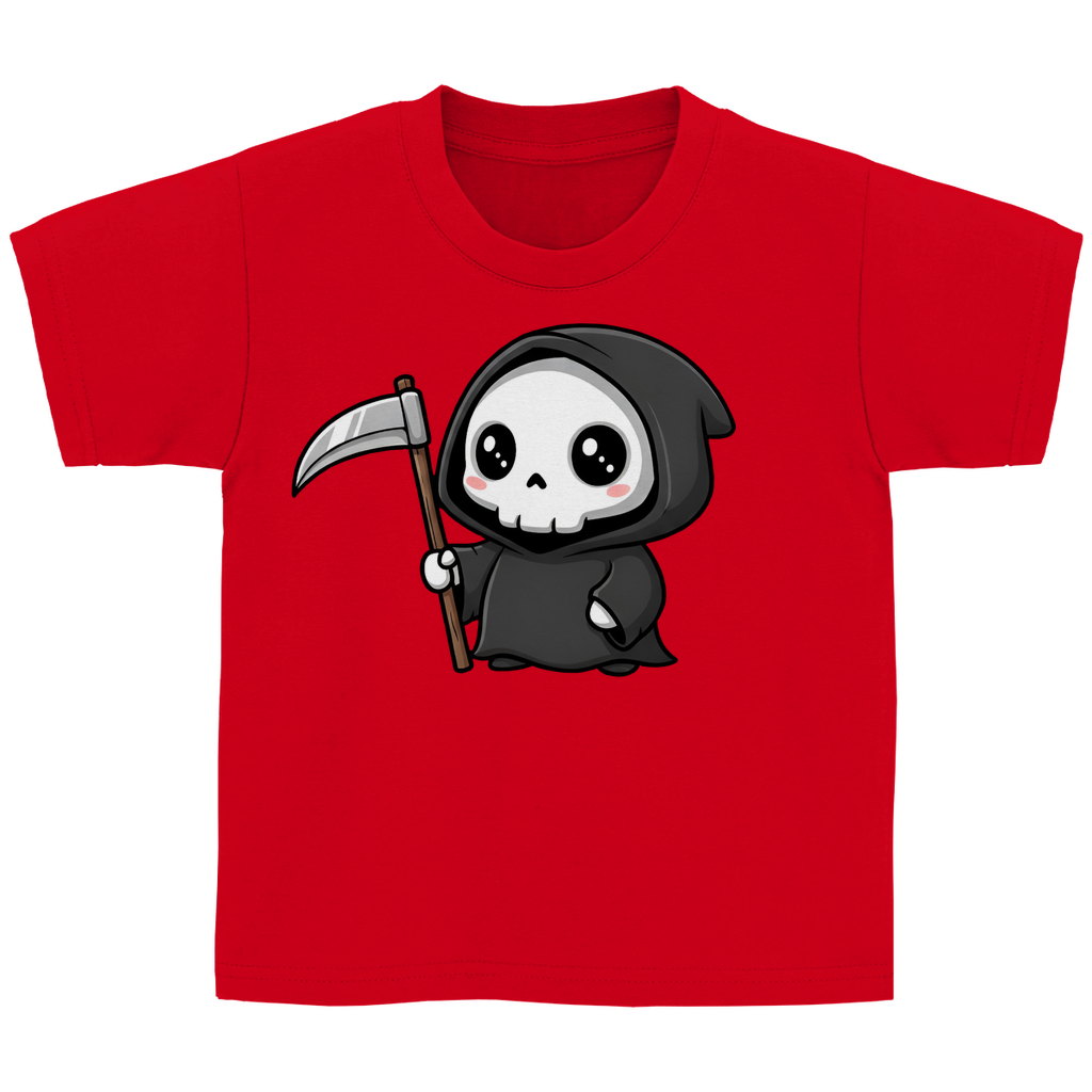 Kinder Basic T-Shirt Reaper chibi Sense mann cute kawaii motive