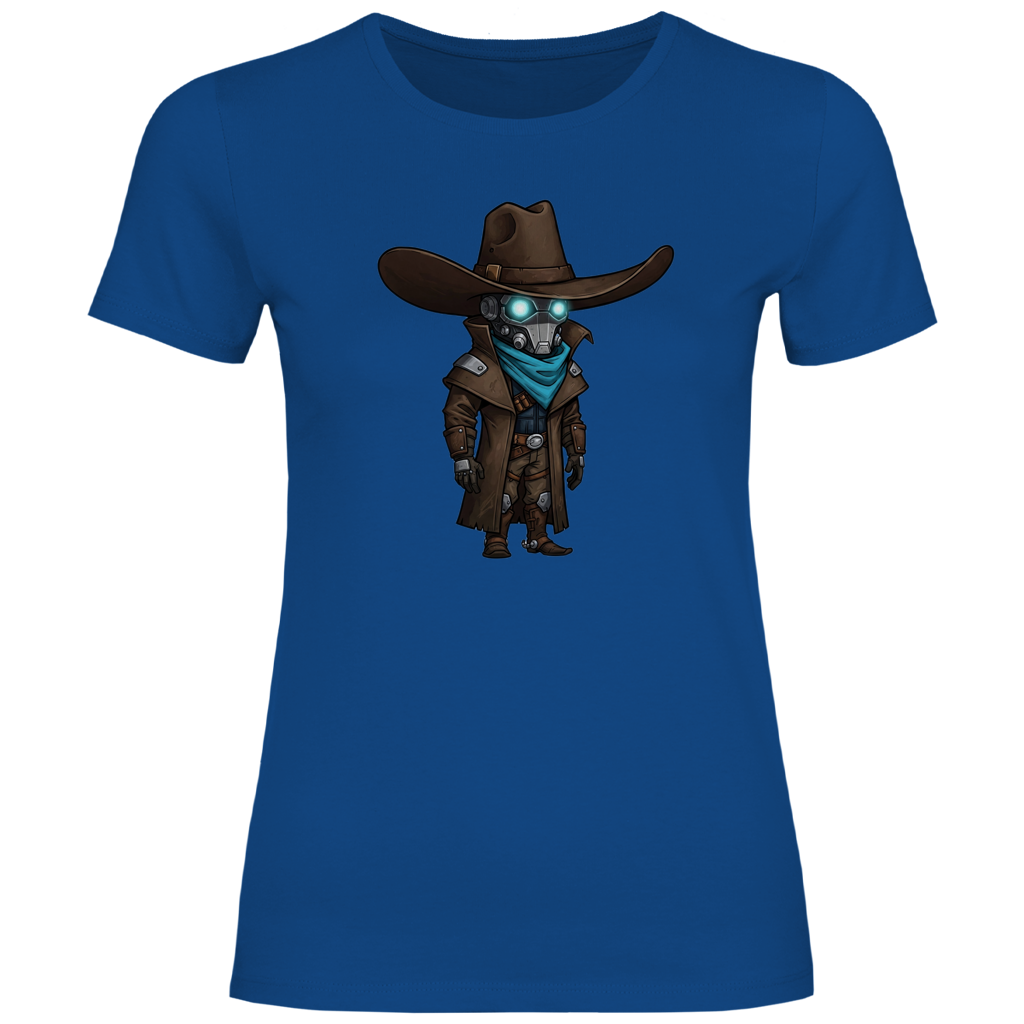 Damen T-Shirt Space Cowboy chibiki