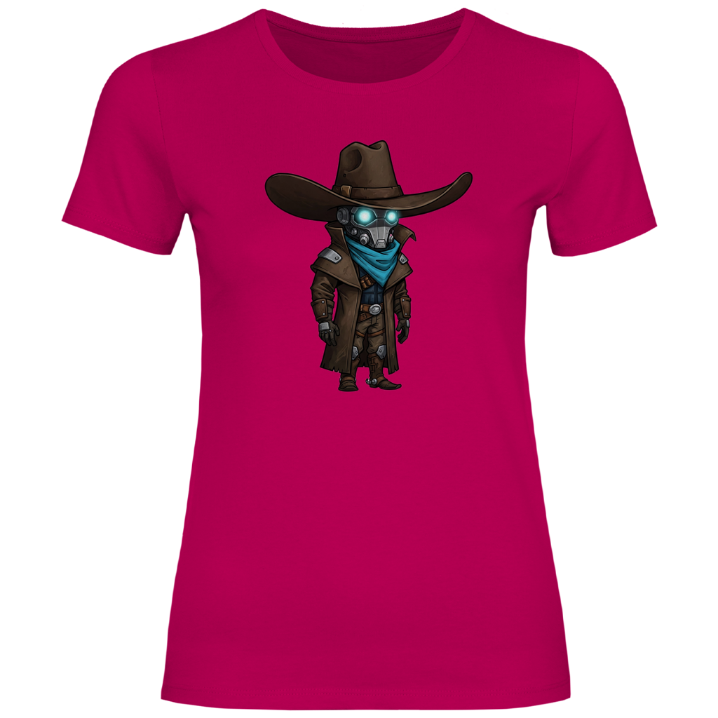 Damen T-Shirt Space Cowboy chibiki