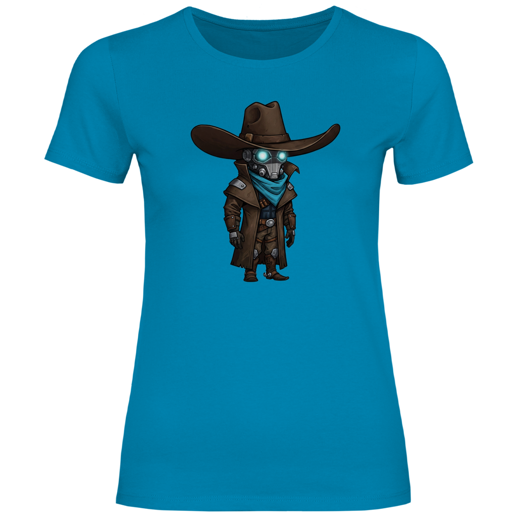 Damen T-Shirt Space Cowboy chibiki
