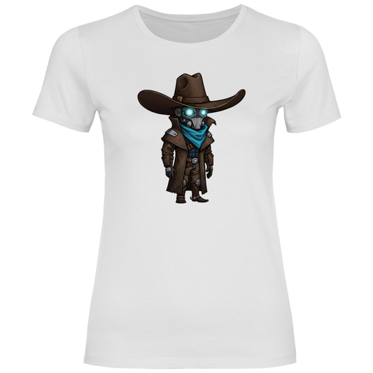 Damen T-Shirt Space Cowboy chibiki