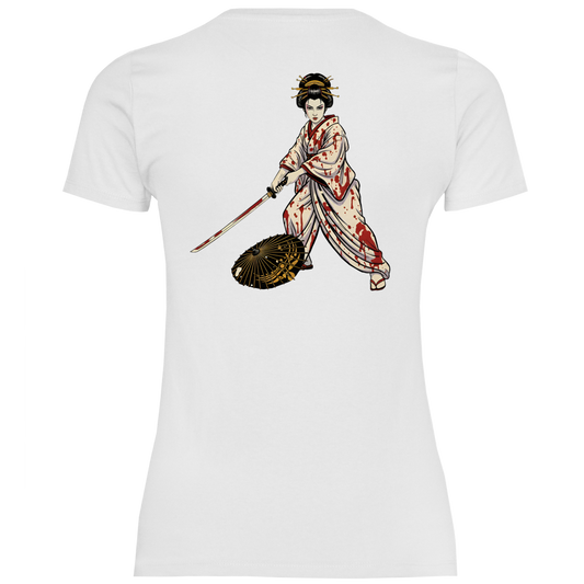 Damen T-Shirt Lady Snowblood inspired - blood spill , Tarantino kill bill