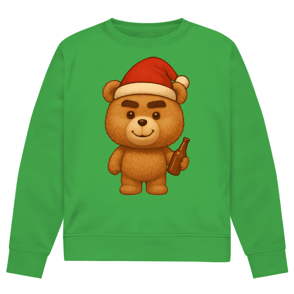 Herren Premium Bio Sweatshirt TEDDY TED SANTA