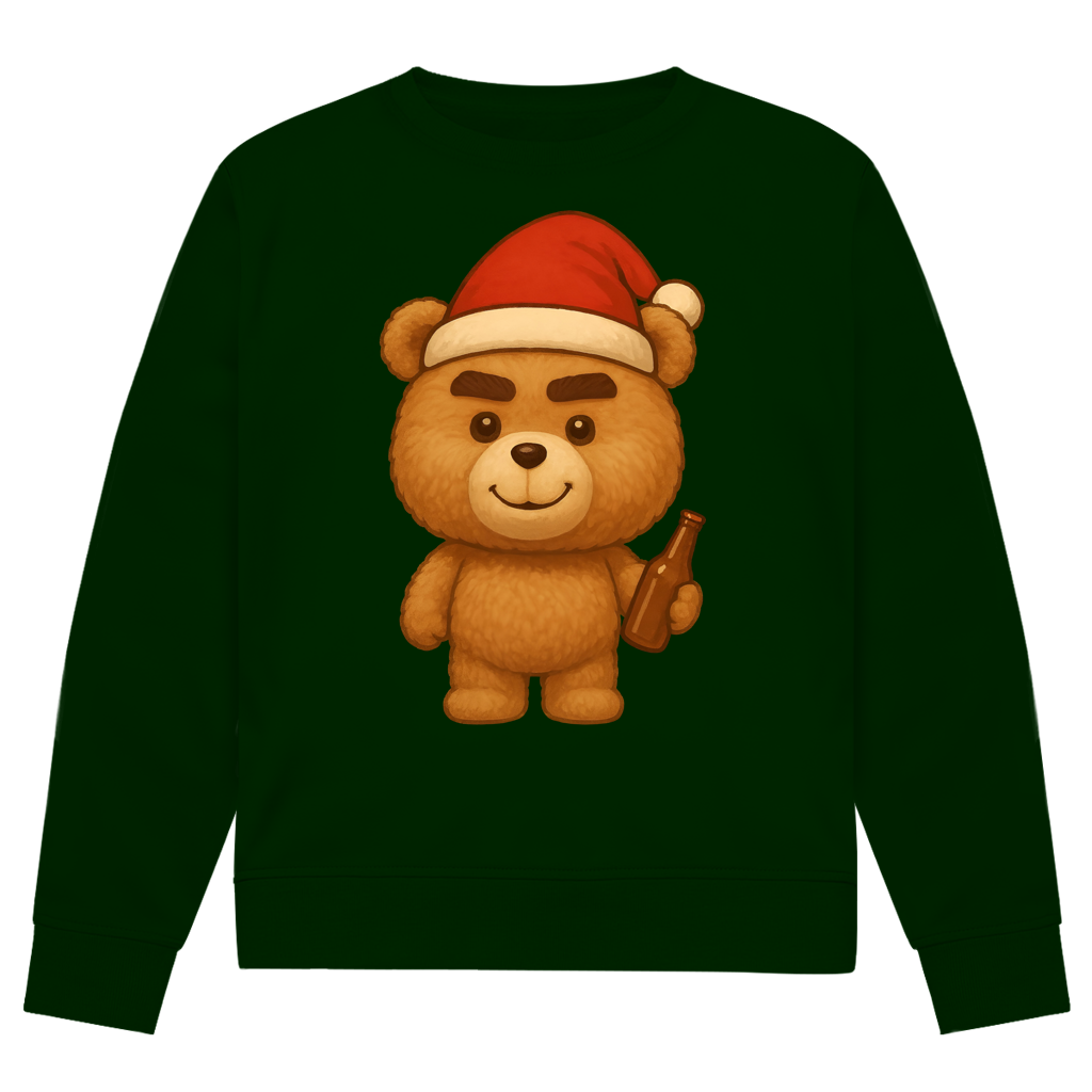 Herren Premium Bio Sweatshirt TEDDY TED SANTA