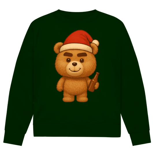 Herren Premium Bio Sweatshirt TEDDY TED SANTA