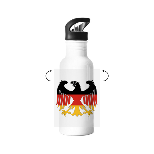 Edelstahl-Trinkflasche Deutscher Adler German Eagle