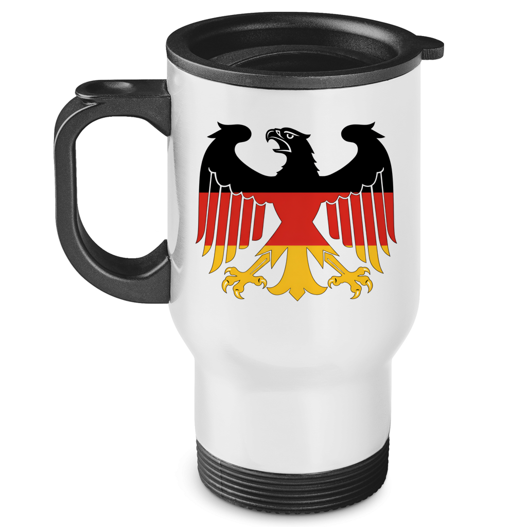 Edelstahl-Thermobecher Deutscher Adler German Eagle