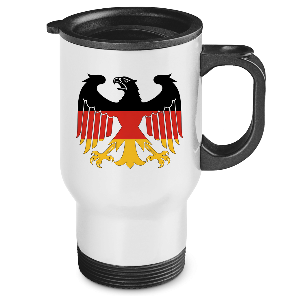 Edelstahl-Thermobecher Deutscher Adler German Eagle