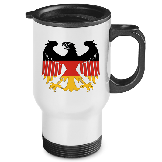 Edelstahl-Thermobecher Deutscher Adler German Eagle