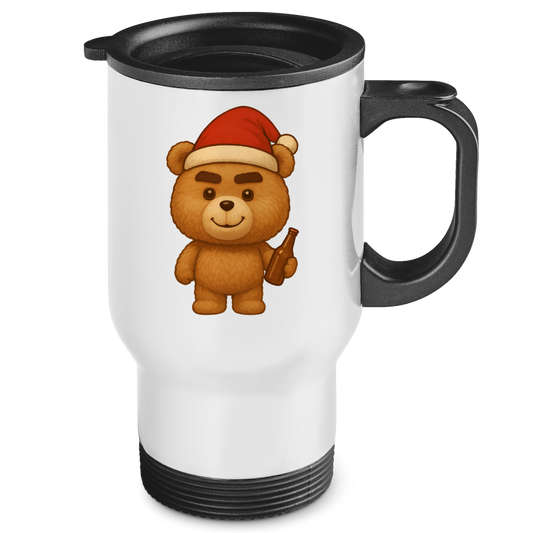 Edelstahl-Thermobecher TEDDY TED SANTA