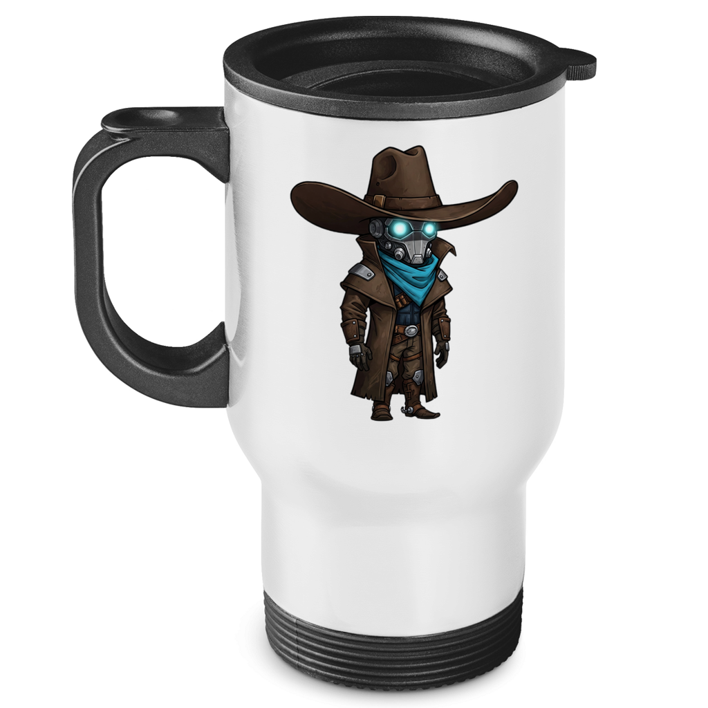 Edelstahl-Thermobecher Space Cowboy chibiki