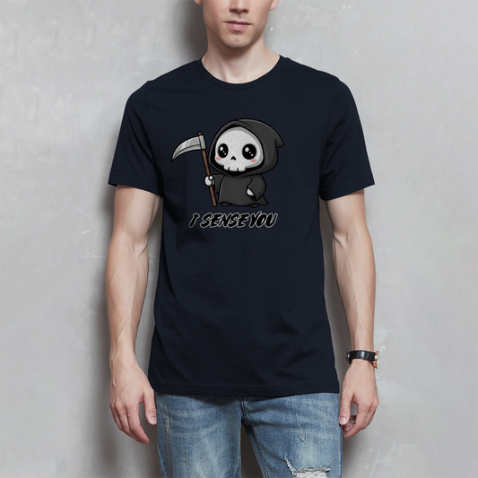 Herren T-Shirt i Sense You Reaper