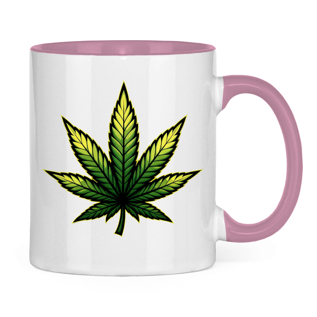 Kaffeetasse Where is da Bud at Hanf Cannabis Blatt Spruch Humor Tasse Buero Kiff