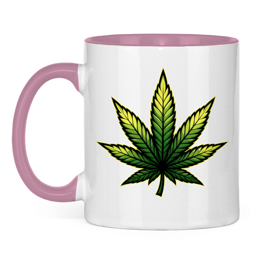 Kaffeetasse Where is da Bud at Hanf Cannabis Blatt Spruch Humor Tasse Buero Kiff