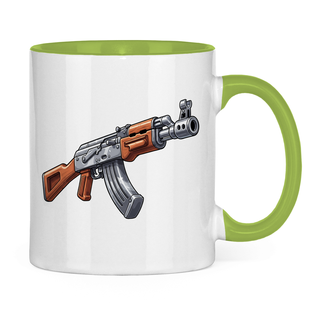 Tasse zweifarbig AK 47