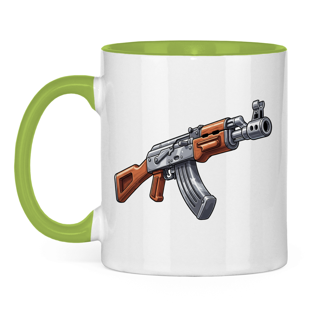 Tasse zweifarbig AK 47