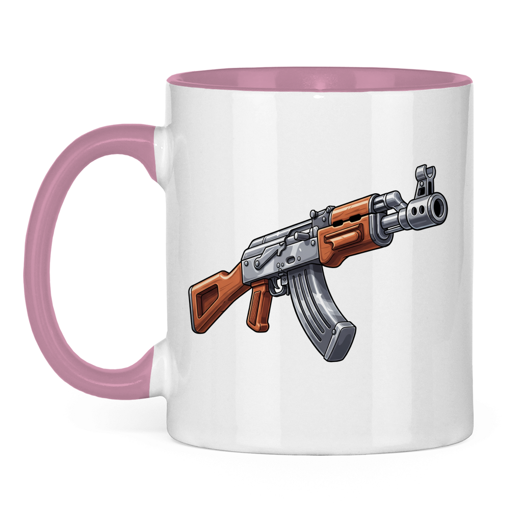 Tasse zweifarbig AK 47