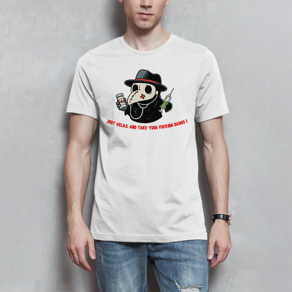 Herren T-Shirt take your fucking meds