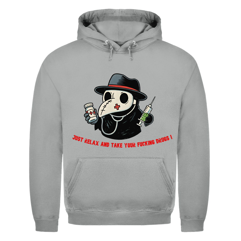 Herren Hoodie take your fucking meds