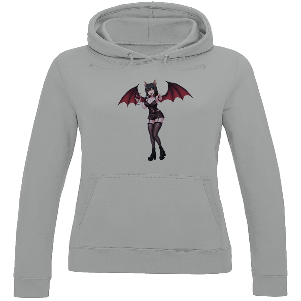 Damen Hoodie cute vampire girl